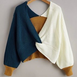 Cute Crossover Sweater